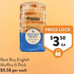 Foodworks Best Buy English Muffins offer