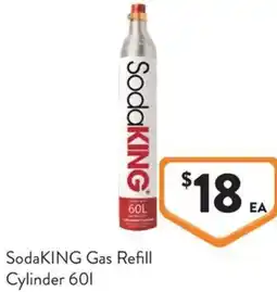 Foodworks SodaKING Gas Refill Cylinder offer