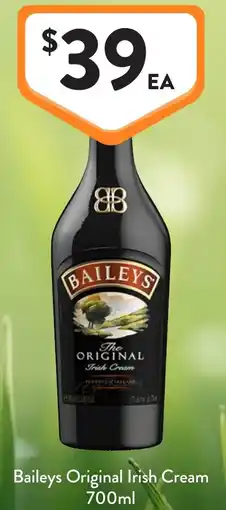 Foodworks Baileys Original Irish Cream offer