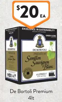 Foodworks De Bortoli Premium offer