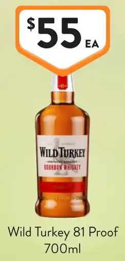 Foodworks Wild Turkey 81 Proof offer