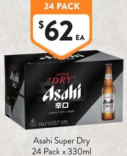 Foodworks Asahi Super Dry offer