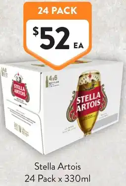 Foodworks Stella Artois offer