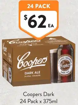 Foodworks Coopers Dark offer