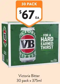 Foodworks Victoria Bitter offer