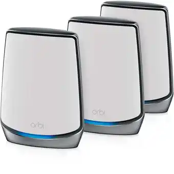 JB Hi-Fi Netgear Orbi AX6000 Tri-Band Mesh Wi-Fi 6 System (3 Pack) offer