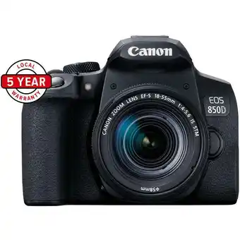 JB Hi-Fi Canon EOS 850D DSLR Camera with EFS18-55STM lens offer