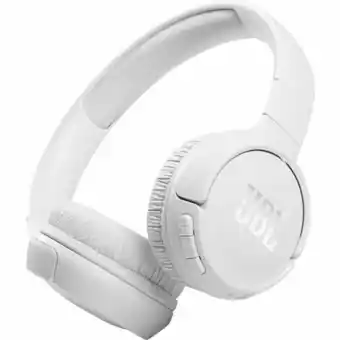 JB Hi-Fi JBL Tune 510BT On-Ear Wireless Headphones (White) offer