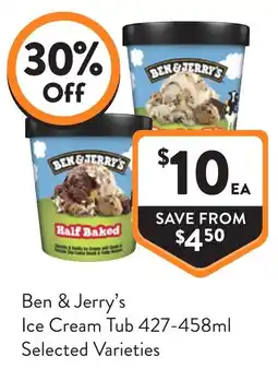 Foodworks Ice Cream Tub offer