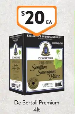 Foodworks De Bortoli Premium offer