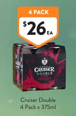 Foodworks Cruiser Double offer