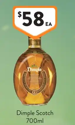 Foodworks Dimple Scotch offer