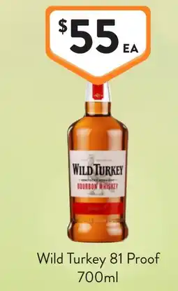 Foodworks Wild Turkey 81 Proof offer