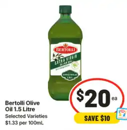 IGA Bertolli Olive Oil offer