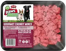 IGA Paws Fresh Dog Food offer