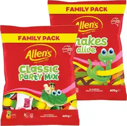 IGA Allens Lollies Family Pack offer