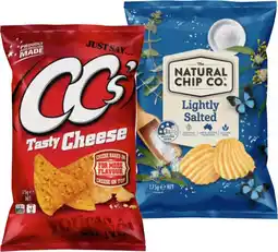 IGA The natural chip co chips or ccs corn chips offer