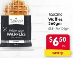 Spar Toscano Waffles offer