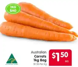 Spar Australian Carrots offer