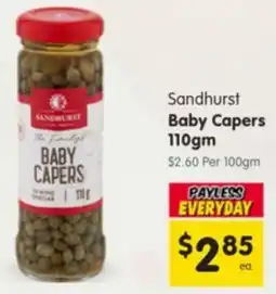 Spar Sandhurst Baby Capers offer