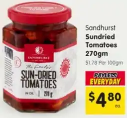 Spar Sandhurst Sundried Tomatoes offer