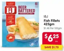 Spar I&J Fish Fillets offer