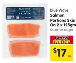 Spar Blue Wave Salmon Portions Skin offer