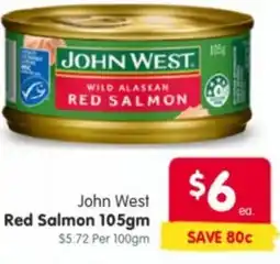Spar John West Red Salmon offer