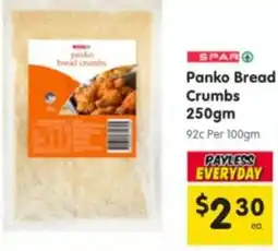 Spar Panko Bread Crumbs offer