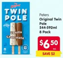 Spar Peters Original Twin Pole offer