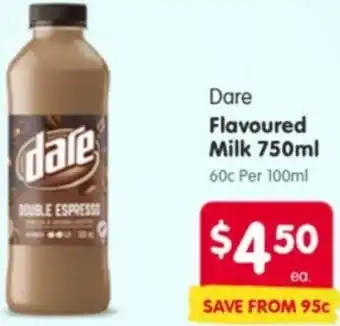 Spar Dare Flavoured Milk offer
