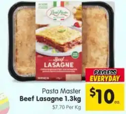 Spar Pasta Master Beef Lasagne offer