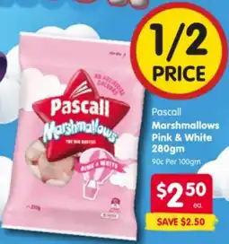 Spar Pascall Marshmallows Pink & White offer