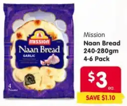 Spar Mission Naan Bread offer