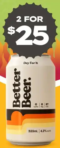 Thirsty Camel Better beer offer