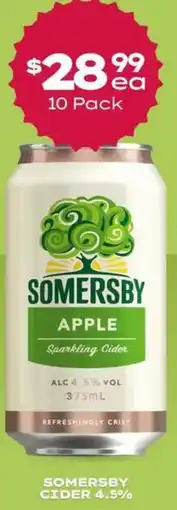 Thirsty Camel Somersby cider 4.5% offer