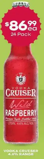Thirsty Camel VODKA CRUISER 4.6% RANGE offer