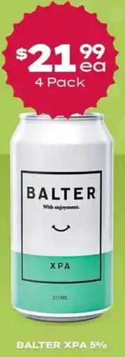 Thirsty Camel Balter xpa 5% offer