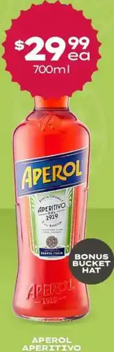 Thirsty Camel Aperol aperitivo offer