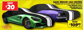 Autobarn Saas indoor car covers offer