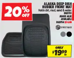 Autobarn Alaska deep dish rubber front mat offer