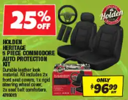Autobarn Holden heritagecommodore auto protection kit offer