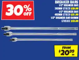 Autobarn Breaker bars offer