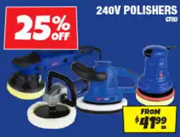 Autobarn 240v polishers offer