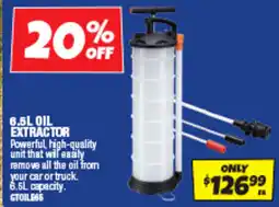 Autobarn Oil extractor offer