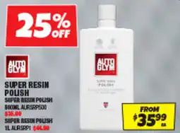 Autobarn Super resin polish offer