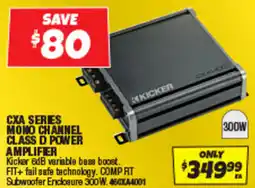 Autobarn Cxa series mono channel class d power amplifier offer