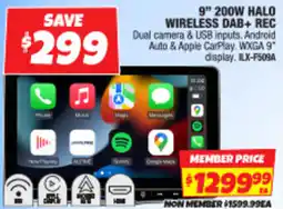 Autobarn 9 200w halo wireless dab rec offer