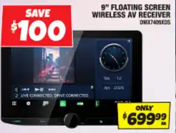 Autobarn Floating screen wireless av receiver offer