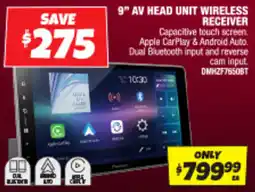 Autobarn 9 av head unit wireless receiver offer